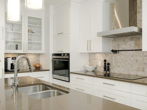 Kitchen - 201-32 Rue De Boigne, Blainville, QC - Indoor Photo Showing Kitchen With Double Sink With Upgraded Kitchen