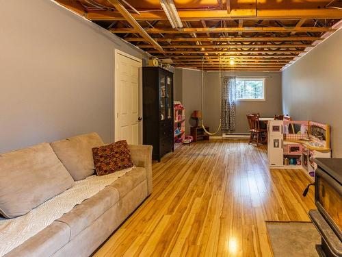 Family room - 59 Rue Vallières, Pont-Rouge, QC - Indoor Photo Showing Basement