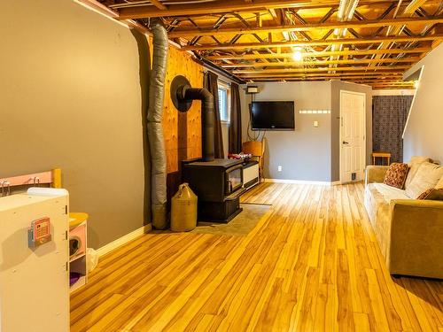 Family room - 59 Rue Vallières, Pont-Rouge, QC - Indoor Photo Showing Basement