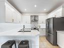 3 Rolfe Lane, Ajax, ON  - Indoor Photo Showing Kitchen With Stainless Steel Kitchen With Double Sink With Upgraded Kitchen 