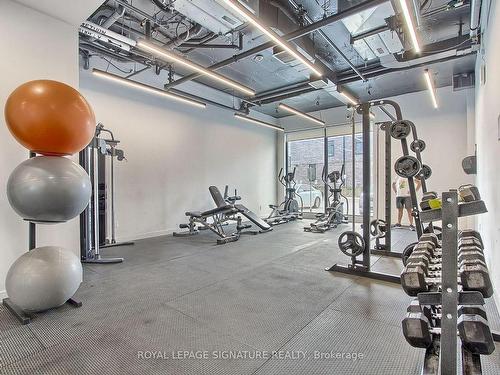 309-1800 Simcoe St N, Oshawa, ON - Indoor Photo Showing Gym Room