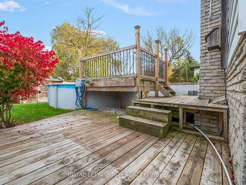 99 Blind Line, Orangeville, ON - Outdoor With Deck Patio Veranda