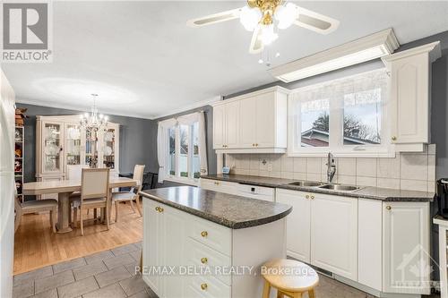 212 Charron Street, Prescott And Russell, ON - Indoor Photo Showing Kitchen With Double Sink