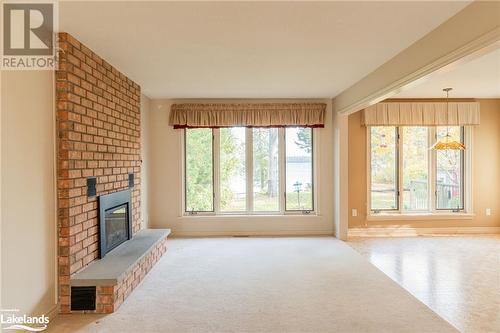 98 Navigators Trail, Bobcaygeon, ON - Indoor With Fireplace