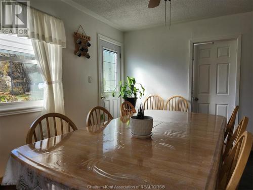 23655 Industrial Road, Thamesville, ON - Indoor Photo Showing Dining Room