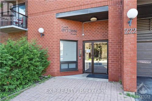 401 - 222 Guigues Avenue, Ottawa, ON - Outdoor With Balcony With Exterior