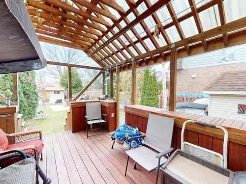 Balcon - 607 Rue Réaumur, Laval (Auteuil), QC - Outdoor With Deck Patio Veranda With Exterior