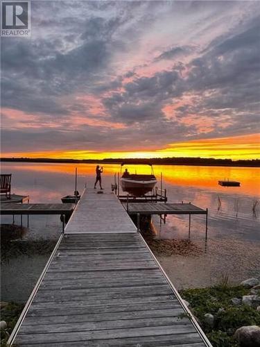 80' of docks Lots of space to sit and enjoy the incredible views - 36 R1 Road, Smiths Falls, ON - Outdoor With Body Of Water With View