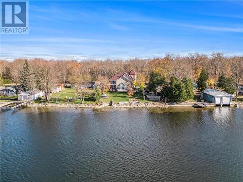 Aerial view of Bacchus Island - 36 R1 Road, Smiths Falls, ON - Outdoor With Body Of Water With View