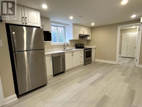 Lower - 700 Stonepath Circle, Pickering, ON - Indoor Photo Showing Kitchen With Stainless Steel Kitchen With Double Sink