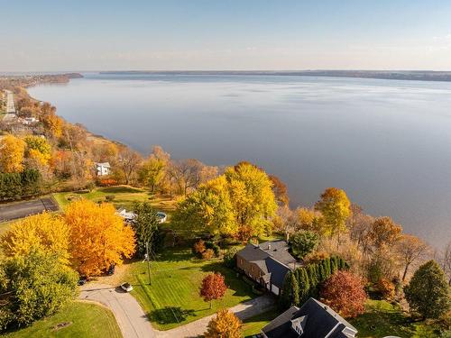 Aerial photo - 11 Rue Marcotte, Deschambault-Grondines, QC - Outdoor With Body Of Water With View