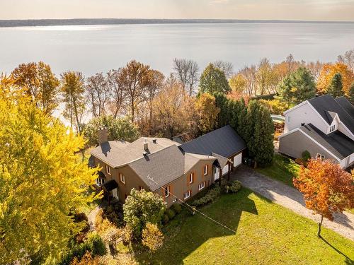 Aerial photo - 11 Rue Marcotte, Deschambault-Grondines, QC - Outdoor With Body Of Water With View