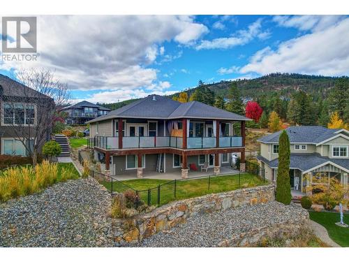 13192 Cliffstone Court, Lake Country, BC - Outdoor With Deck Patio Veranda With Facade