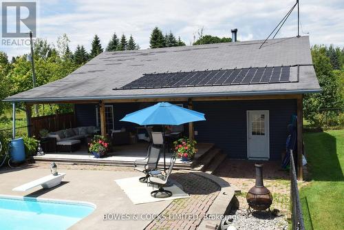 748 English Settlement Road, Quinte West, ON - Outdoor With In Ground Pool With Deck Patio Veranda