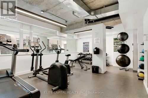 510 - 75 Portland Street, Toronto, ON - Indoor Photo Showing Gym Room