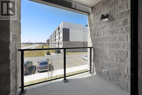 2550 Sandwich West Parkway Unit# 216, Lasalle, ON - Outdoor With Balcony With Exterior