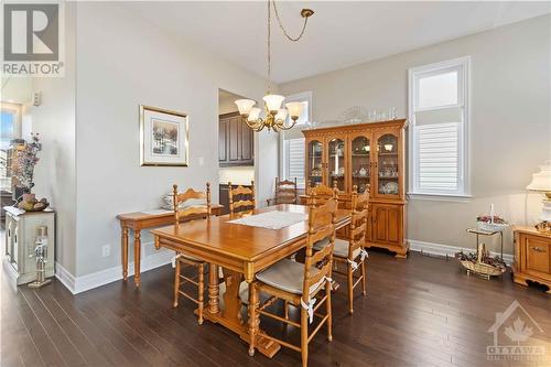 2660 Chamberland North Street, Rockland, ON - Indoor Photo Showing Dining Room