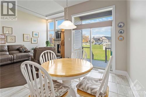 2660 Chamberland North Street, Rockland, ON - Indoor Photo Showing Dining Room