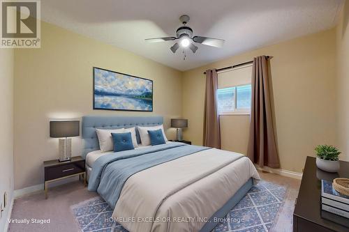 18 Waterwheel Street, Markham, ON - Indoor Photo Showing Bedroom