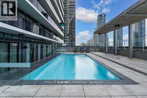 3901 - 70 Annie Craig Drive, Toronto, ON - Outdoor With In Ground Pool