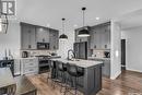 370 Chelsom Manor, Saskatoon, SK  - Indoor Photo Showing Kitchen With Upgraded Kitchen 