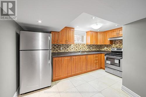 16 Brisco Street, Brampton, ON - Indoor Photo Showing Kitchen With Double Sink