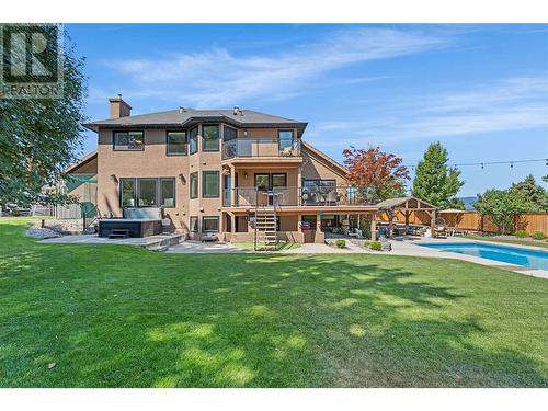 5327 Hedeman Court, Kelowna, BC - Outdoor With In Ground Pool With Deck Patio Veranda