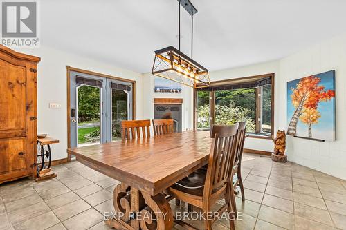 1403A Everett Lane, South Frontenac, ON - Indoor Photo Showing Dining Room