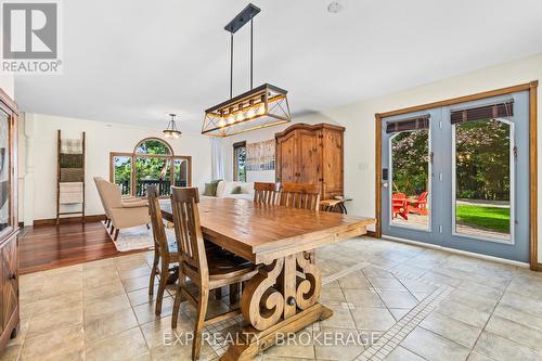 1403A Everett Lane, South Frontenac, ON - Indoor Photo Showing Dining Room