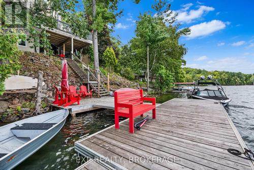 1403A Everett Lane, South Frontenac, ON - Outdoor With Deck Patio Veranda