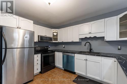 12 Davis Street, Central Elgin (Lynhurst), ON - Indoor Photo Showing Kitchen With Double Sink