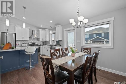 11 Wickens Place, Prince Albert, SK - Indoor Photo Showing Dining Room