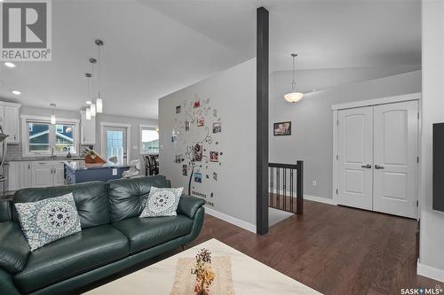 11 Wickens Place, Prince Albert, SK - Indoor Photo Showing Living Room