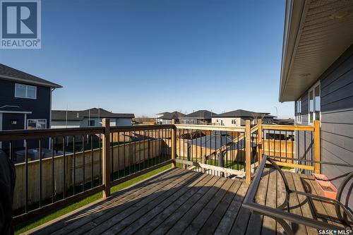 11 Wickens Place, Prince Albert, SK - Outdoor With Deck Patio Veranda With Exterior