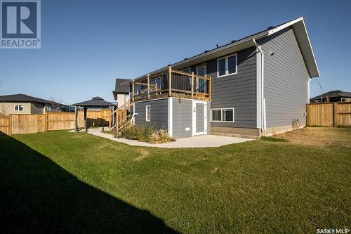 11 Wickens Place, Prince Albert, SK - Outdoor With Deck Patio Veranda