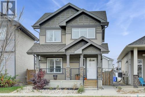 4624 James Hill Road, Regina, SK - Outdoor With Deck Patio Veranda With Facade