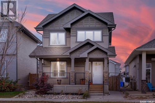 4624 James Hill Road, Regina, SK - Outdoor With Deck Patio Veranda With Facade