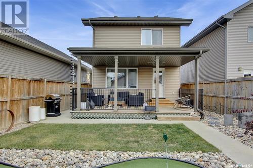 4624 James Hill Road, Regina, SK - Outdoor With Deck Patio Veranda With Exterior