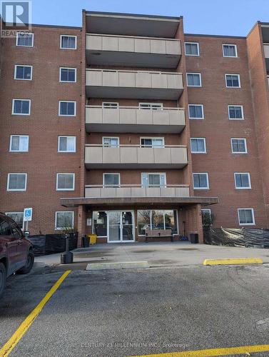 403 - 460 Ontario Street E, Collingwood, ON - Outdoor With Balcony With Facade