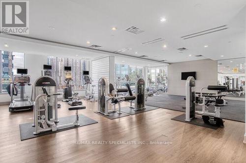 1403 - 510 Curran Place, Mississauga, ON - Indoor Photo Showing Gym Room