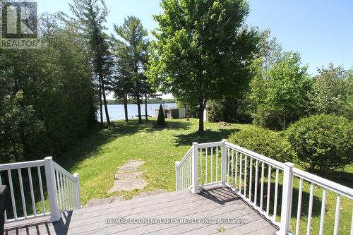 275 Mcguire Beach Road, Kawartha Lakes, ON - Outdoor With Deck Patio Veranda