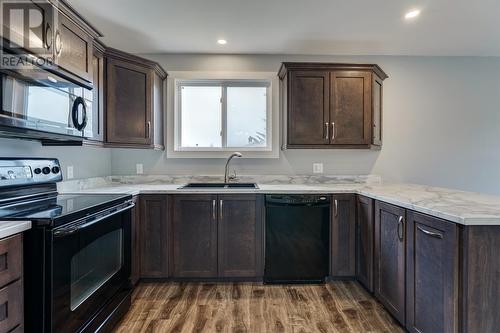 18 Main Road, Cavendish, NL - Indoor Photo Showing Kitchen With Double Sink