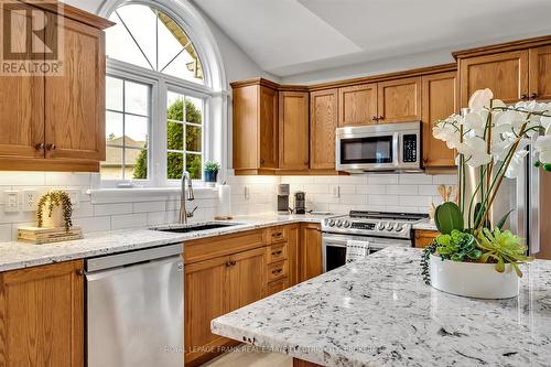 1 - 227 Carnegie Avenue, Peterborough (Northcrest), ON - Indoor Photo Showing Kitchen