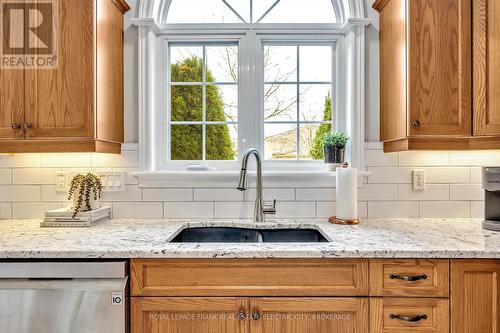 1 - 227 Carnegie Avenue, Peterborough (Northcrest), ON - Indoor Photo Showing Kitchen With Double Sink