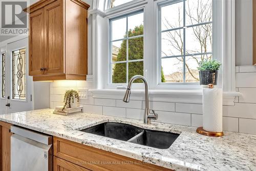 1 - 227 Carnegie Avenue, Peterborough (Northcrest), ON - Indoor Photo Showing Kitchen With Double Sink