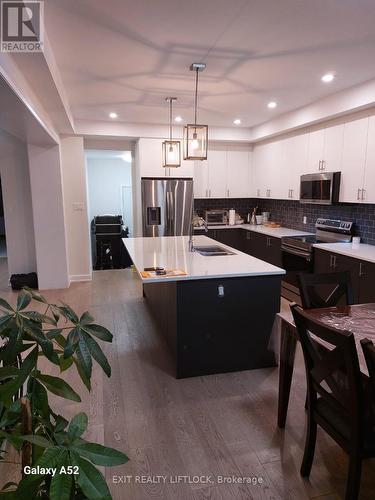 539 Clayton Avenue, Peterborough (Northcrest), ON - Indoor Photo Showing Kitchen With Double Sink