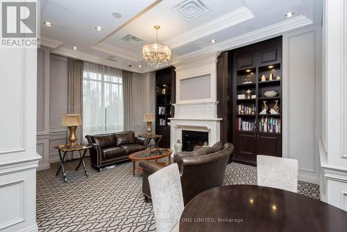 614 - 9255 Jane Street, Vaughan, ON - Indoor With Fireplace