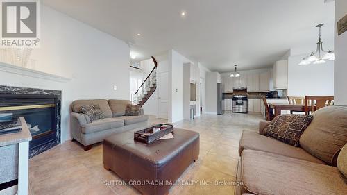 49 Amarone Avenue, Vaughan, ON - Indoor Photo Showing Living Room With Fireplace