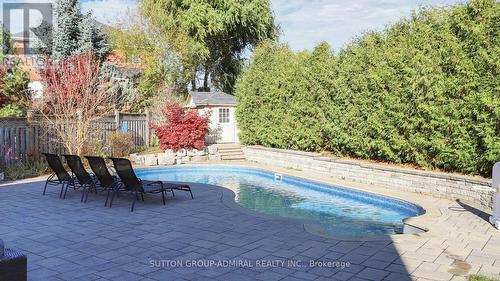 49 Amarone Avenue, Vaughan, ON - Outdoor With In Ground Pool