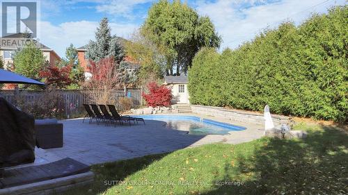 49 Amarone Avenue, Vaughan, ON - Outdoor With In Ground Pool